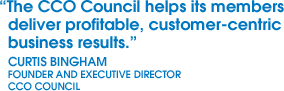 A Quote about the CCO Council from Curtis Bingham
